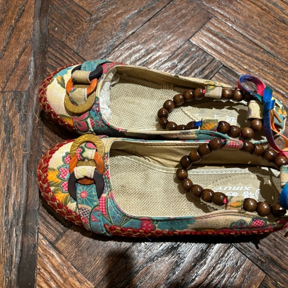 Ladies Bohemian shoes colorful 🥿❤️🧡💚🩵 - Picture 13 of 13